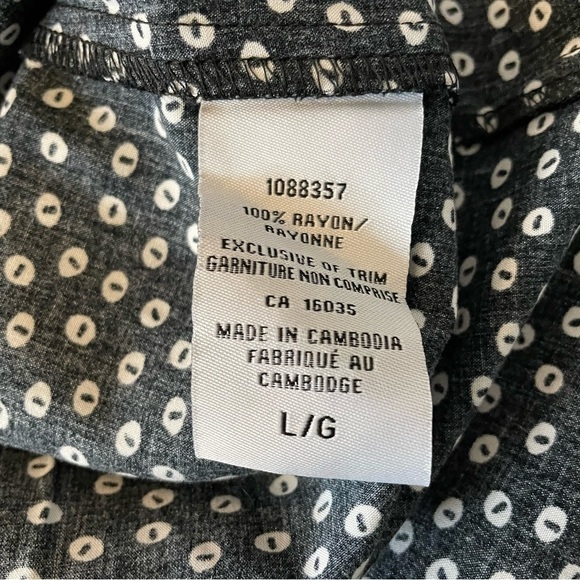 NICOLE Miller Pull On Blouse Short Sleeves - Picture 6 of 8